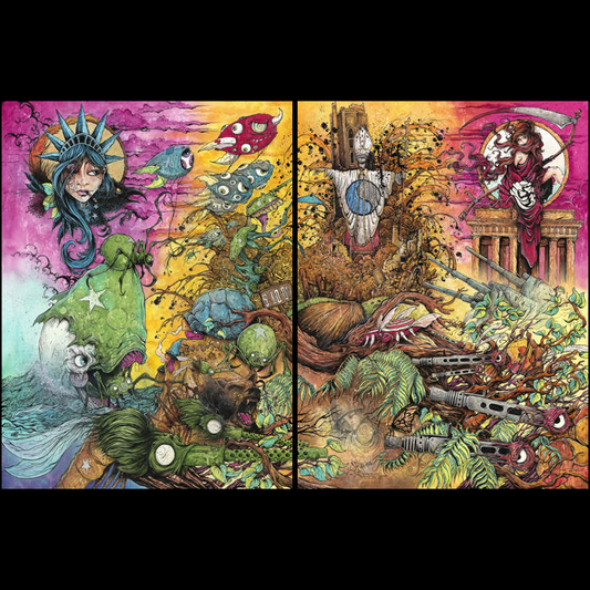 Prone To Victory (diptych)